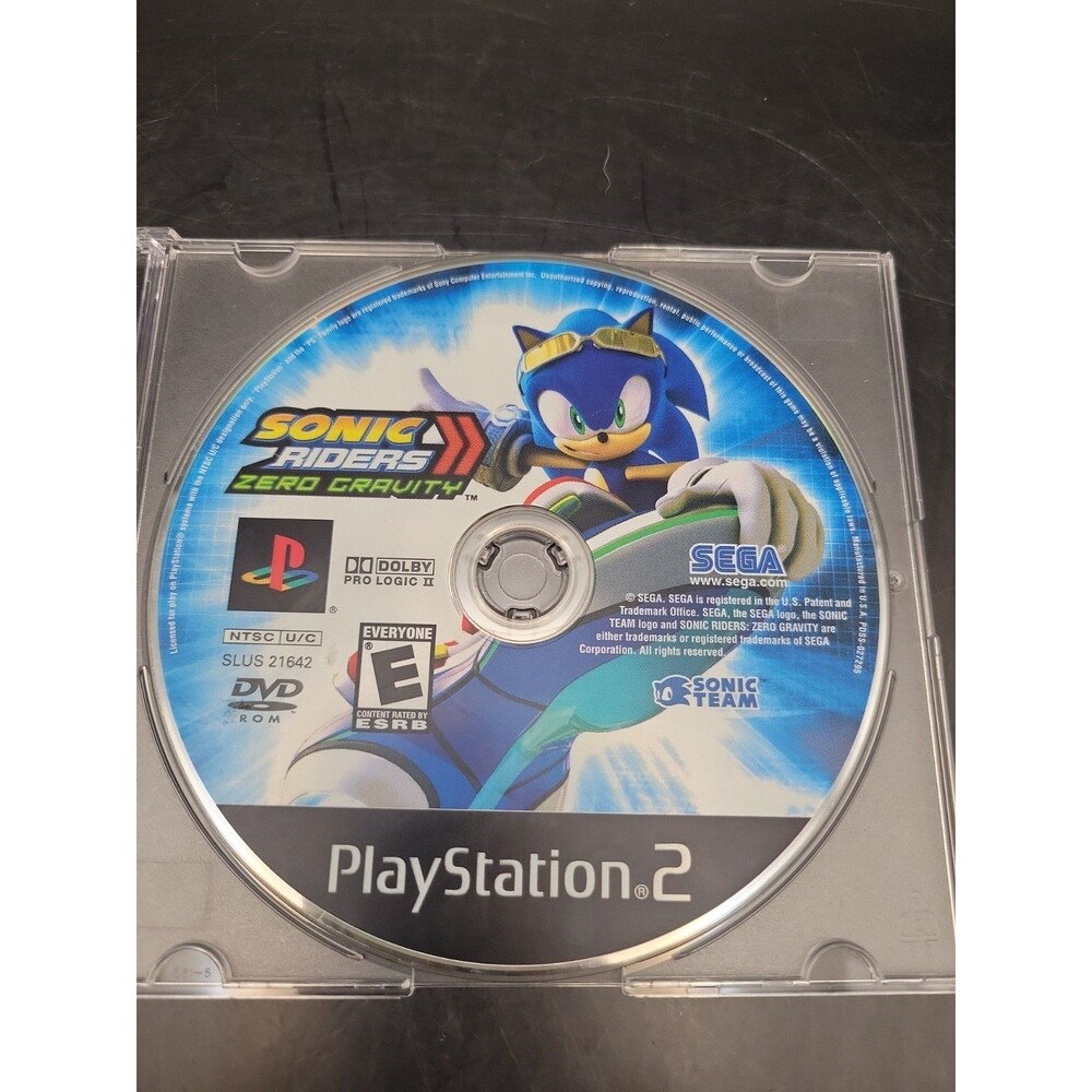 Sonic Riders - Zero Gravity - Sony PS2 - Disc Only PlayStation 2